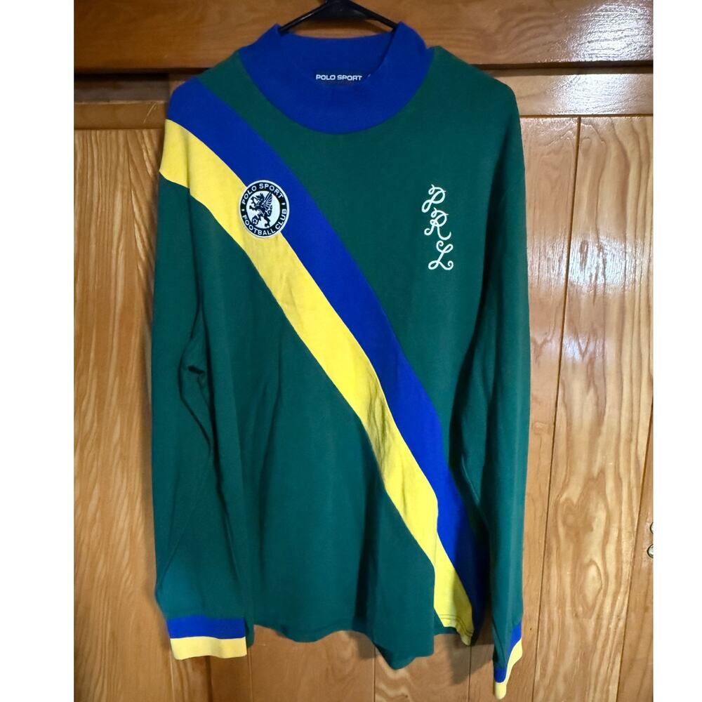 Polo Sport Ralph Lauren PSFC Football Jersey Sweatshirt XL